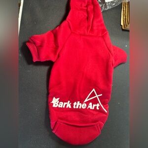 Barkonomics boutique dog hoodie